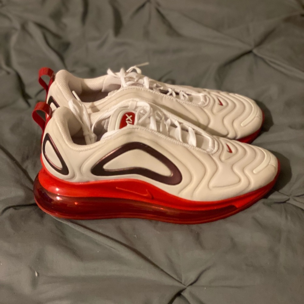 Women's Nike Air Max 720 White/Gym Red
